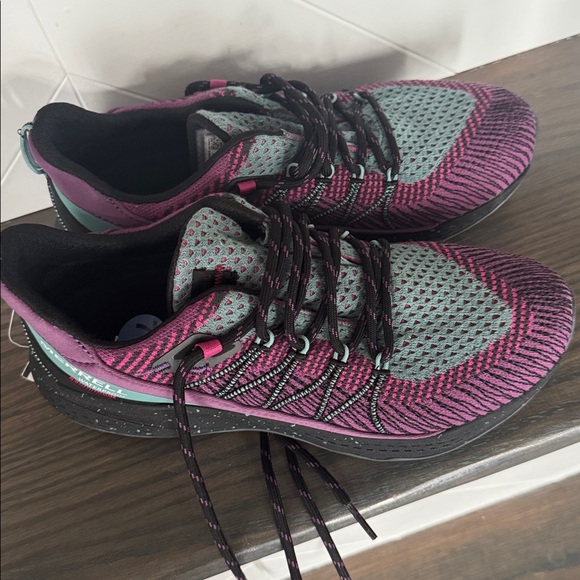 Merrell Women's Trail Sneakers - Teal & Purple - Picture 2 of 5